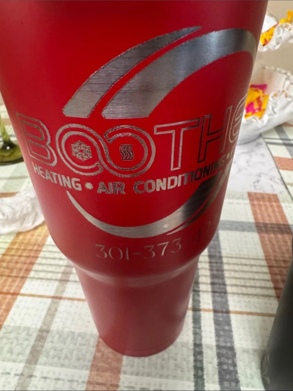 Black/Rd  Stainless Steel Insulated Travel Tumblers